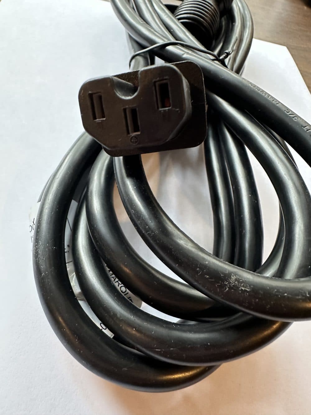 hydrocollator power cord 20909