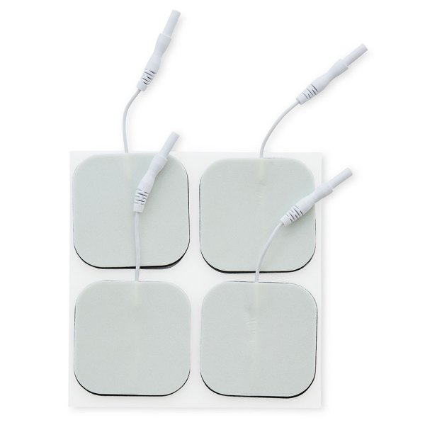 UltraStick 2 x 2 in. Square White Foam Top Electrodes 4pk | Case of 10 (PN 970041) - Image 1