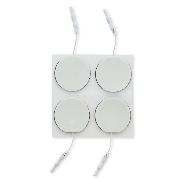 UltraStick 2 in. Round White Foam Top Electrodes 4pk | Case of 10 (PN 970042) - Image 1