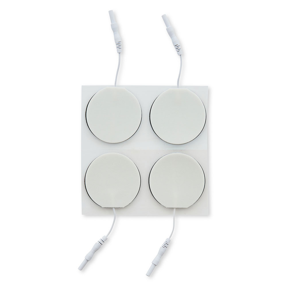 UltraStick 2 in. Round White Foam Top Electrodes 4pk | Case of 10 (PN 970042) - Image 1