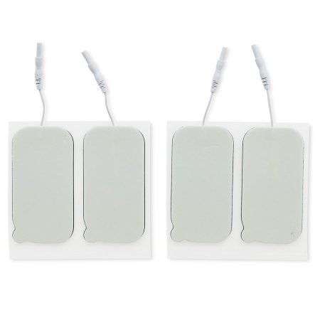UltraStick 2 x 4 in. White Foam Top Electrodes 4pk | Case of 10 (PN 970043-1)