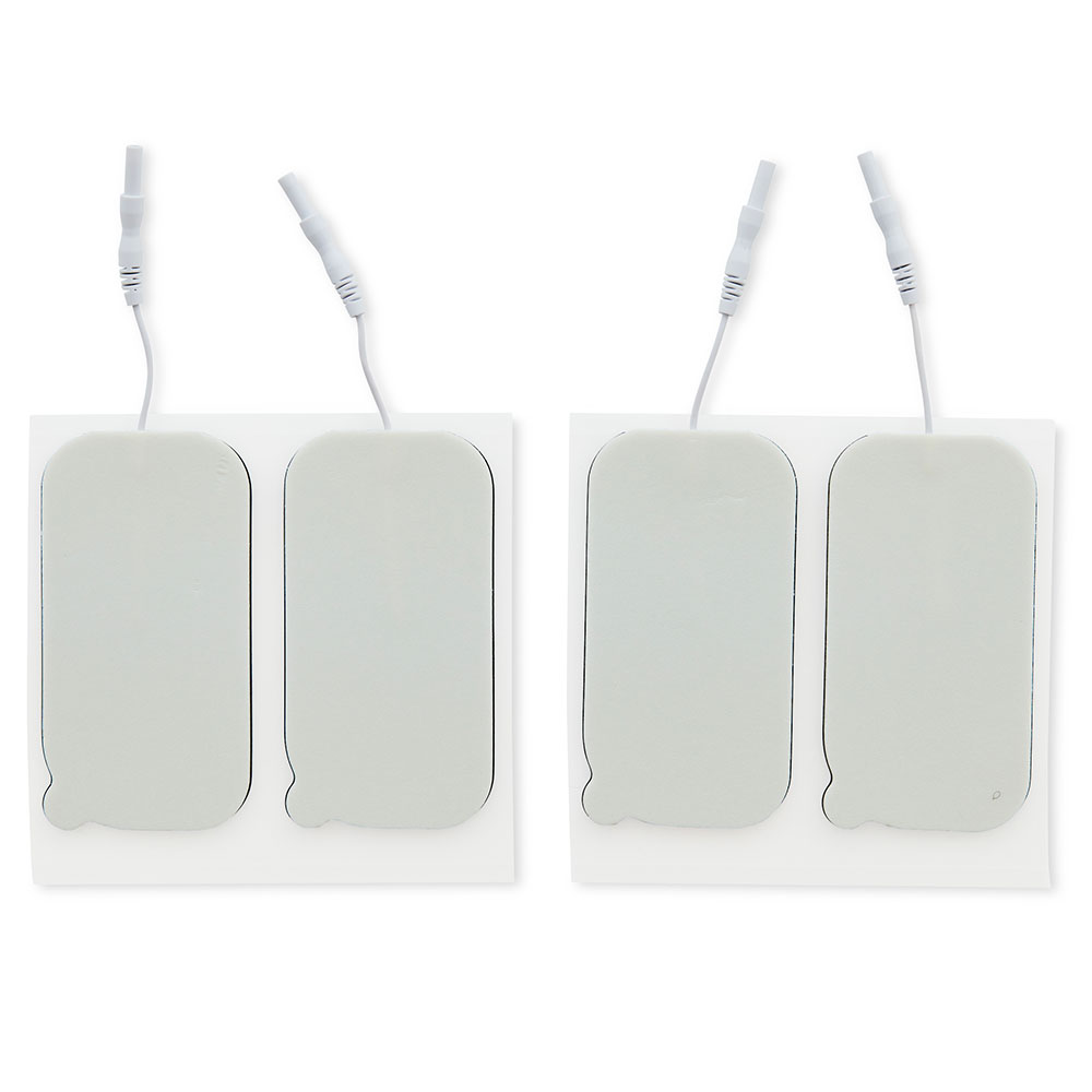 UltraStick 2 x 4 in. White Foam Top Electrodes 4pk | Case of 10 (PN 970043-1) - Image 1