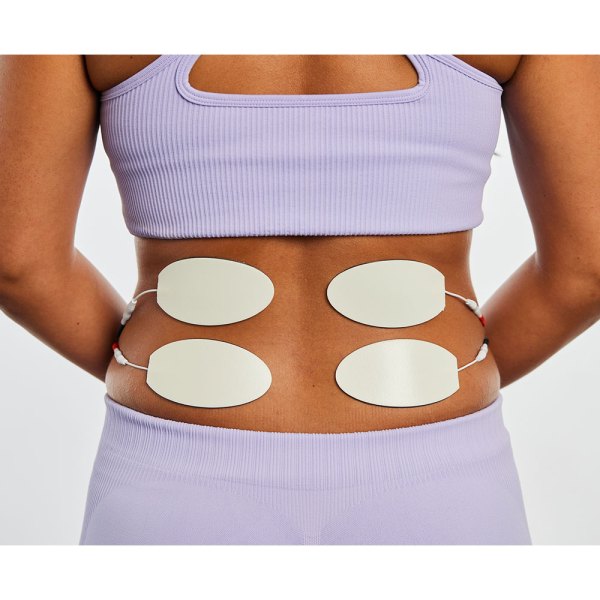 UltraStick 2 x 3.5 in. Oval White Foam Top Electrodes 4pk | Case of 10 (PN 970049) - Image 2