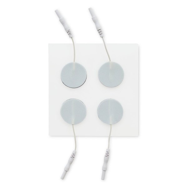 UltraStick 1.25 in. Round White Foam Top Electrodes 4pk | Case of 10 (PN 970050)