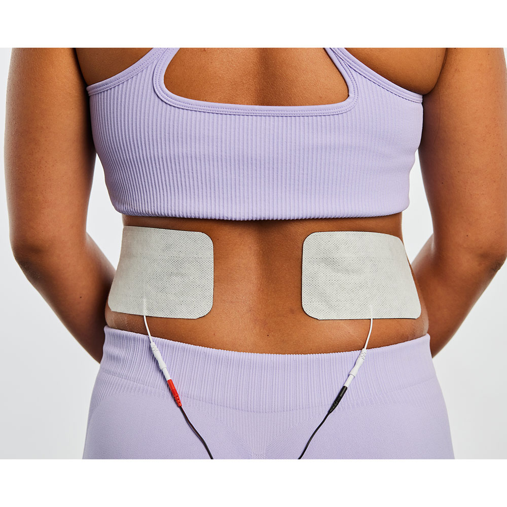 UltraStick 3 x 5 in. Round White Fabric Top Electrodes 2pk | Case of 10 (PN 980045) - Image 2