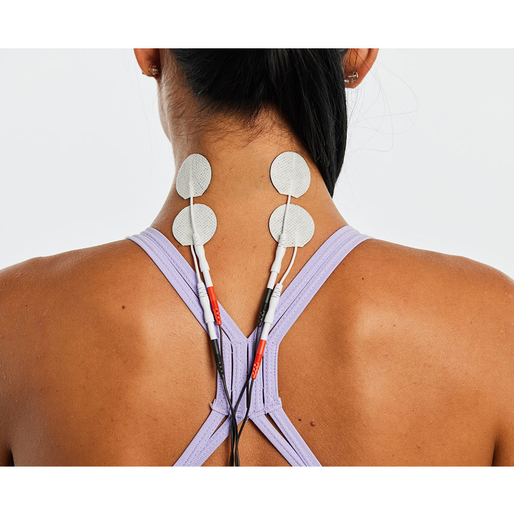 UltraStick 1.25 in. Round White Fabric Top Electrodes 4pk | Case of 10 (PN 980050) - Image 2